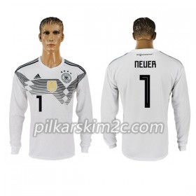 Koszulka Niemcy Neuer 1 Główna Mistrzostwa Świata 2018 - Koszulki Piłkarskie(L/S)